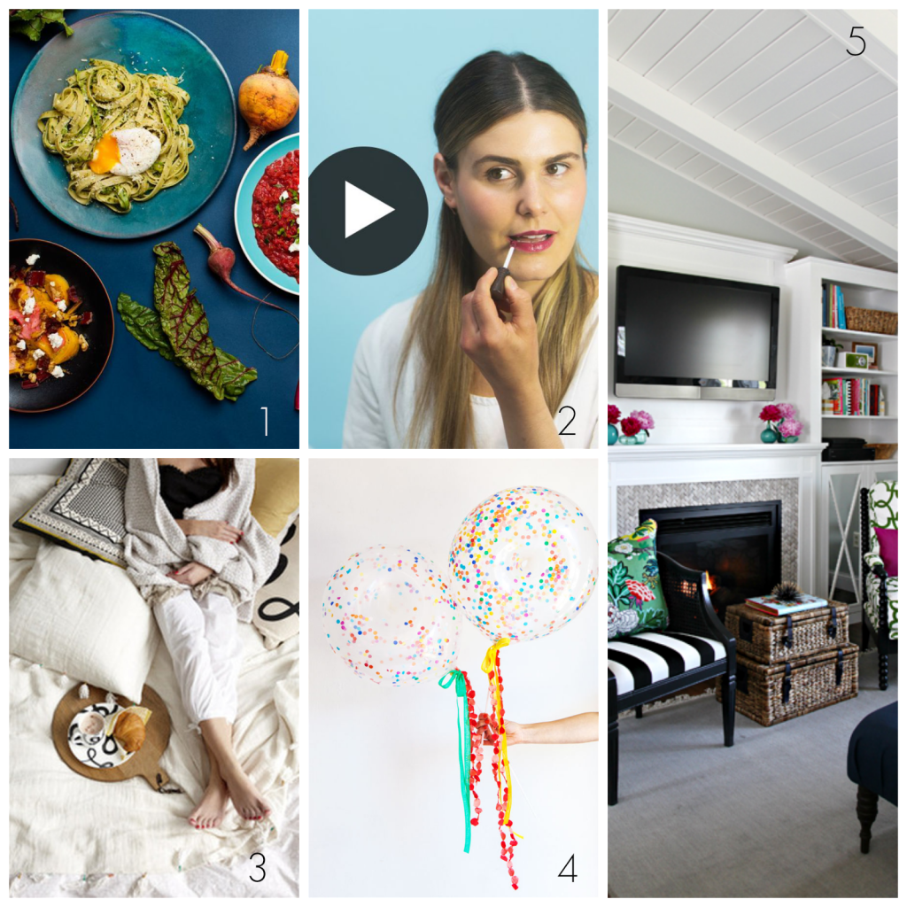 Ioanna's Notebook - Friday Favorites #11 - Budget shopping list: 8 dishes for $68 - How to make lipstick last all day & night - 5 Morning moments every girl needs - Donuts with sprinkles balloons DIY - DIY Fireplace Built-in tutorial