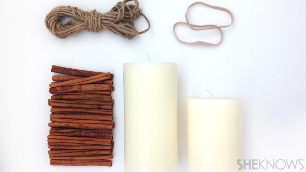 Ioanna's Notebook - DIY Cinnamon scented candle - materials
