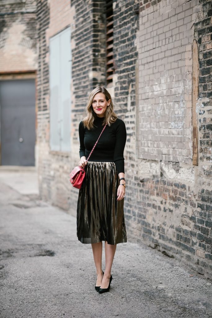 Pleated Skirt Outfit & Shopping Inspiration - Ioanna's Notebook