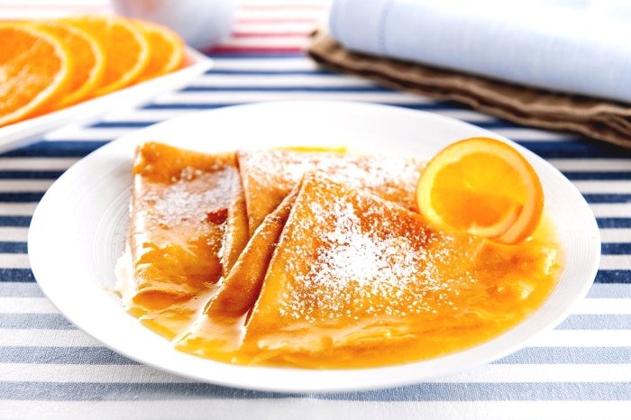 Orange Crepes recipe