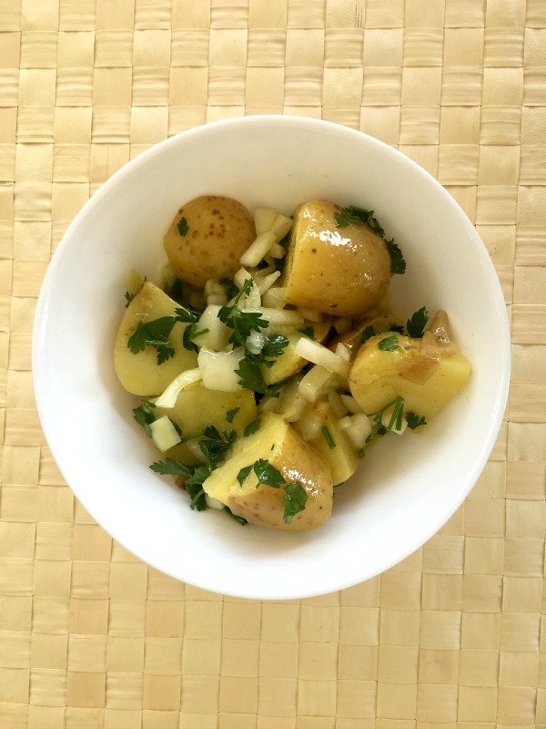 Potato Salad with Mustard Dressing - Ioanna's Notebook