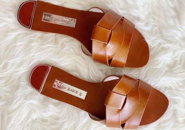 Saint Laurent Tribute slide sandals dupe