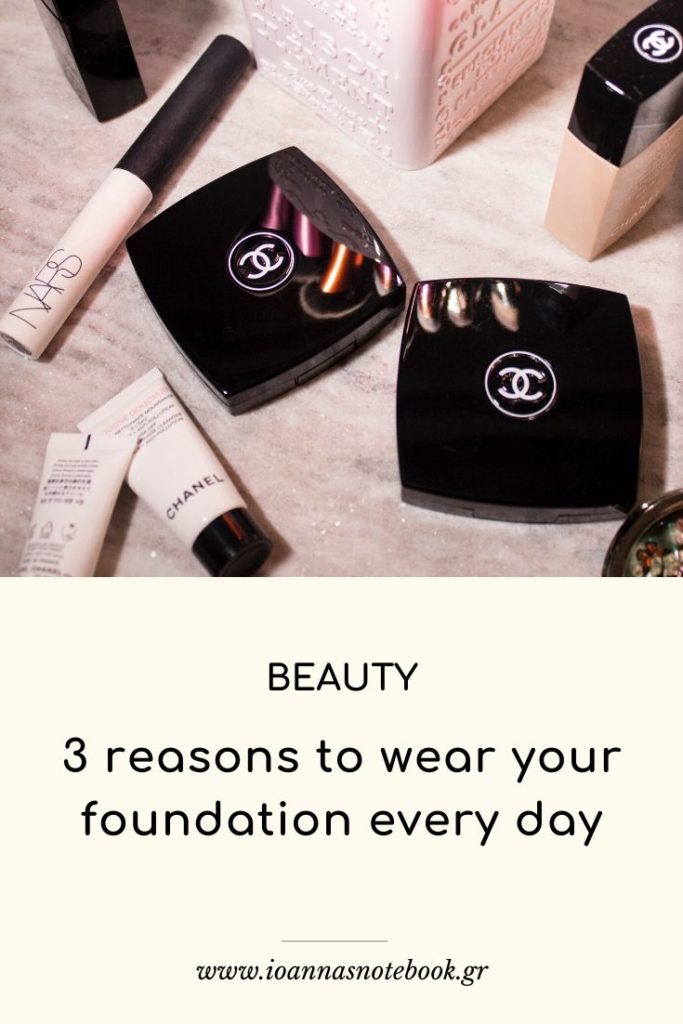 3 Λόγοι για να φοράτε foundation συχνότερα χωρίς ενδοιασμούς και ενοχές διότι τελικά κάνει καλό στην επιδερμίδα μας και βοηθά στην προστασία της. 