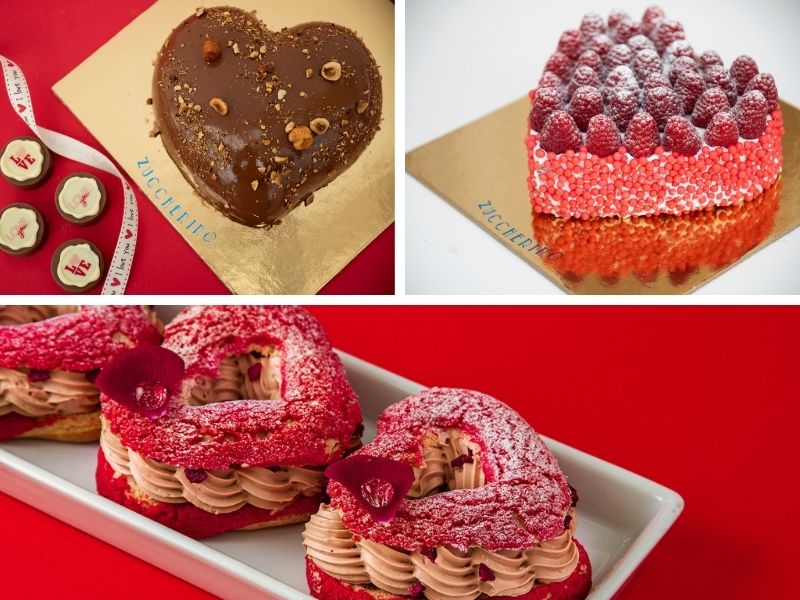 Love is all around you - Το ίδιο και η έμπνευση των pastry chef του ZUCCHERINO, οι οποίοι έχουν ετοιμάσει τις πιο απολαυστικές προτάσεις.