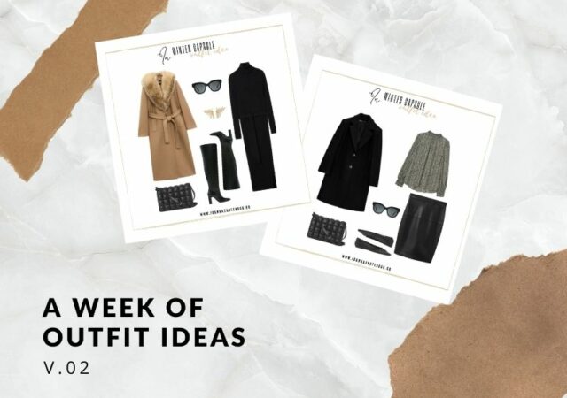 A week of outfit ideas - Ιδέες για να εμπνευστείτε και να δημουργήσετε τα δικά σας outfits για κάθε ημέρα της εβδομάδας.