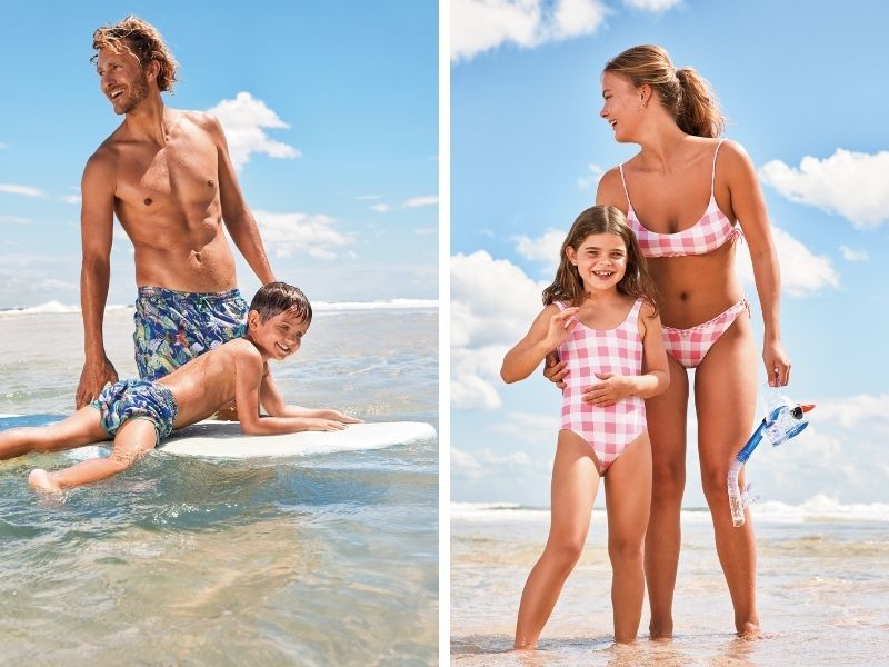 Η Calzedonia αφιερώνει τη Mini Me beach collection σ’ όλη την οικογένεια, για ένα οικογενειακό fun καλοκαίρι.