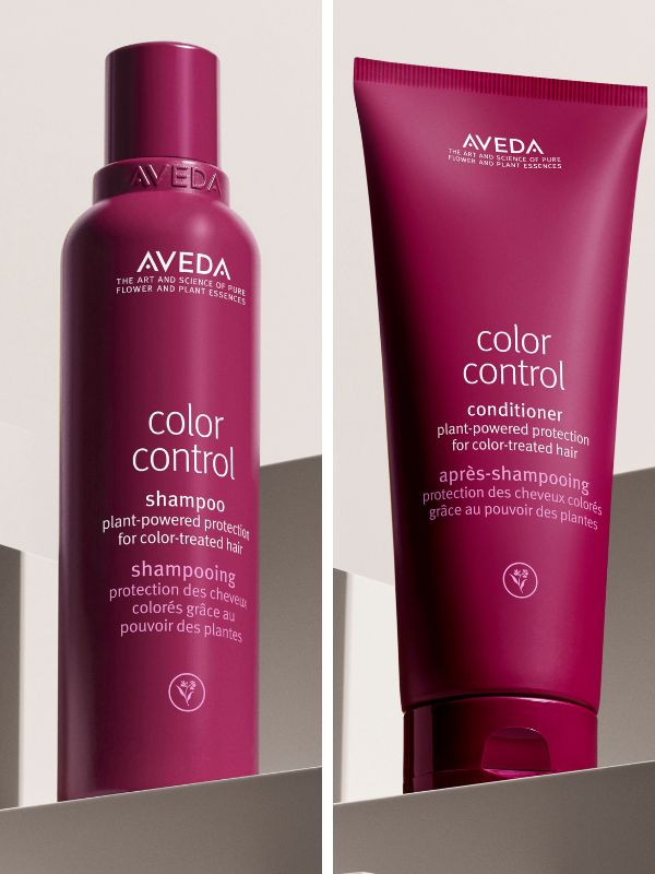 Τα νέα Vegan Color Control Shampoo και Conditioner της Aveda παρέχουν προστασία του χρώματος για έως και 8 εβδομάδες.