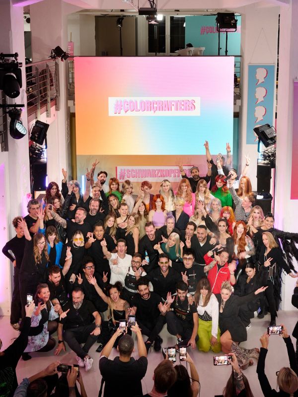 Η Schwarzkopf Professional διοργάνωσε μια γιορτή αφιερωμένη στους #ColorCrafters και τα χρώματα!