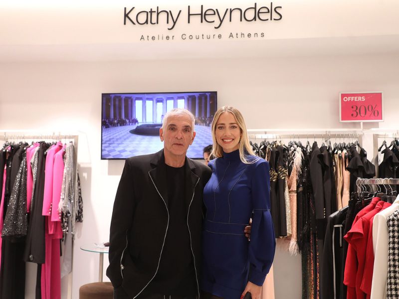 KATHY HEYNDELS | Fashion gathering στο νέο corner του brand στο attica City Link