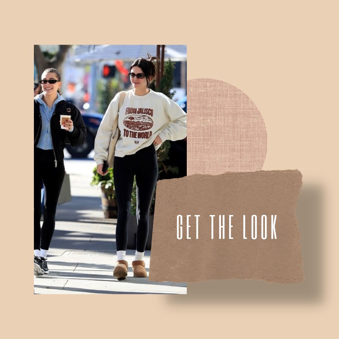 Get the Look | Kendall Jenner με UGG Classic Ultra Mini.