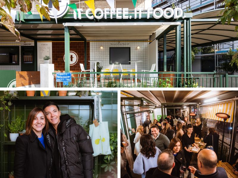Το It Company παρουσιάζει το νέο, «πράσινο», take away χώρο του, στο Χαλάνδρι και το νέο food concept, Ninis, Toasties & Paninis
