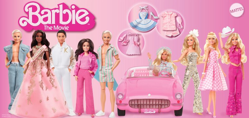 Η Mattel παρουσιάζει μια σειρά προϊόντων εμπνευσμένη από την ταινία της Barbie™